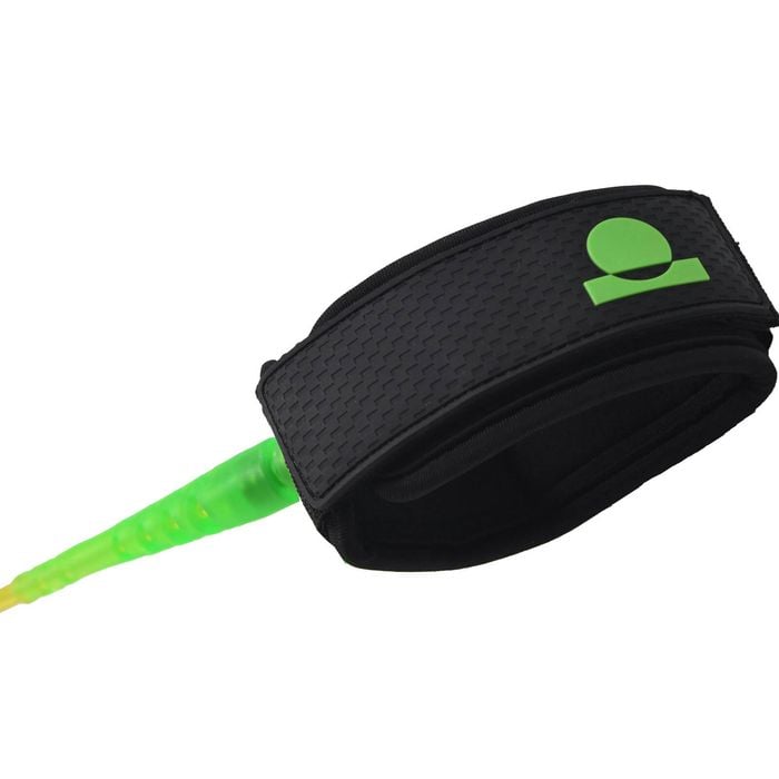 Summer Vibes 6ft Surfboard Leash Leg Rope - Green Fluro