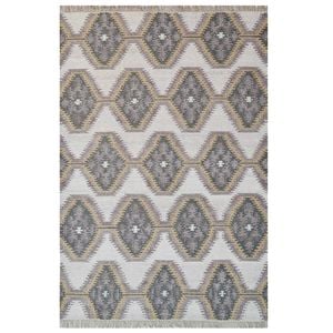 Handwoven Natural Mizo Rug-6315-Natural-190X280cm