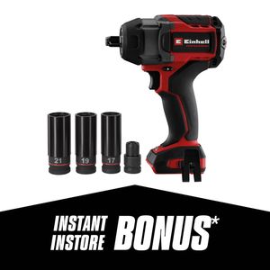 Einhell Pro Brushless 18V 750Nm Sub Compact Impact Wrench Skin TP-CW 18/750-C Li BL-Solo