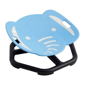 Ufurniture Kids Sensory Swivel Chair Petal 360° Spinning Chair with Non-slip feets Blue