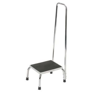 Homecraft Step Stool with Hand Rail - Step Stool with Handrail
