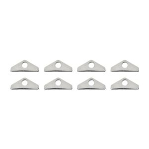 Valve Cover Mini Hold Down Tabs Chrome, Set of 8, Holden Chev Ford