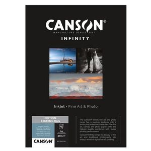 Canson Edition Etching Rag II 310gsm A4 25 Sheets
