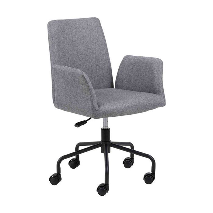 Modern Furniture ISLA Office Chair - Light Grey & Black