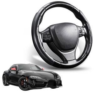 Segmented Steering Wheel Cover for Toyota GR Supra 2020 - Current (J29, DB, A90/A91)