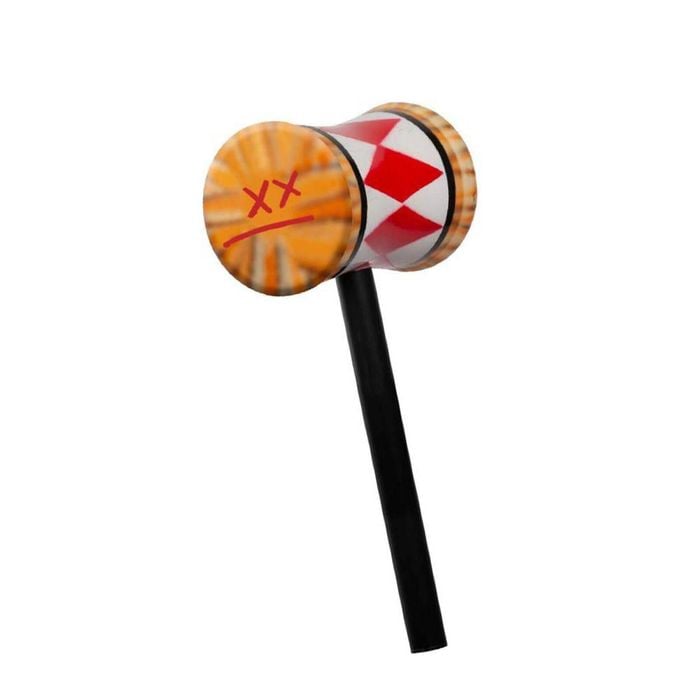 Harley Quinn Mallet from Birds of Prey Faux Wood Toy Weapon, ONE-SIZE