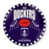 AFL Snack Plate - Fremantle Dockers - 20cm diameter - Melamine - Single
