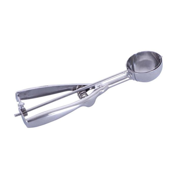 Avanti Stainless Steel 5cm Mechanical Ice Cream Scoop Dessert Scooper Silver