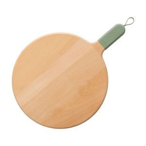 Ziipa Sora Beech Wood Pizza Serving Board W/ Silicone Handle 31cm Eucalyptus