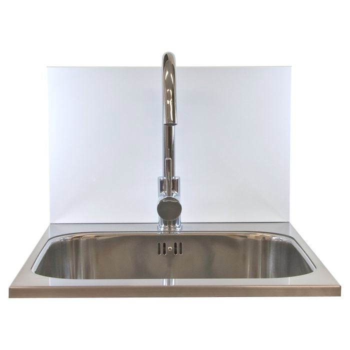 Dissco Laundry Splashback  465x300mm White