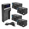 8700mah Np-f960 Npf960 Battery For Sony F970 Np-f950 Np-f770 Np-f750 / Charger ( Choose Your Variant )