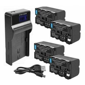 8700mah Np-f960 Npf960 Battery For Sony F970 Np-f950 Np-f770 Np-f750 / Charger ( Choose Your Variant )