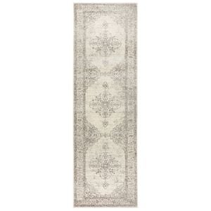 Sol 977 Silver 500x80cm Rug