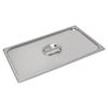 Vogue Heavy Duty Stainless Steel Gastronorm Lid GN 1/1 Silver Food Storage Cover