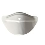Gumleaf Gutterguard 82 x 45 x 25mm 8 Pack Colorbond Metal Saddle - Surfmist