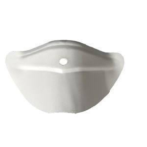 Gumleaf Gutterguard 82 x 45 x 25mm 8 Pack Colorbond Metal Saddle - Surfmist