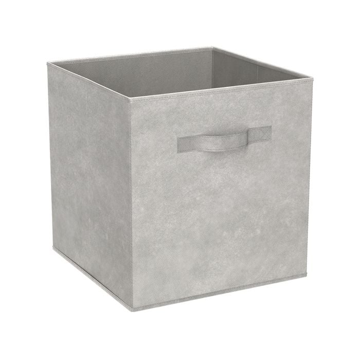 Flexi Storage Clever Cube 270 x 280 x 270mm Light Grey Compact Fabric Insert