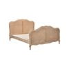 Bali King Size Bed Frame Rattan Solid Timber Wood Mattress Base Oak