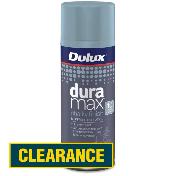Dulux 340g Duramax Classic Duck Egg Chalk Finish Spray Paint - Duck Egg