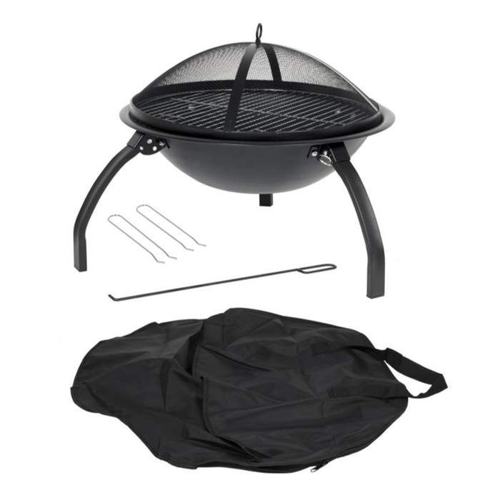 Jumbuck Portable Firepit With Folding Legs