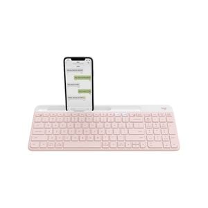 Logitech K580 Slim Multi-Device Wireless Keyboard - Rose [920-011329]