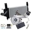Upgrade Billet Turbo Charger With 62mm Intercooler And Genuine Oil Feed Pipe For Nissan Pathfinder R51 YD25 2.5L 2010 Onwards