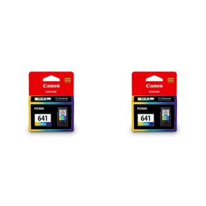 2PK Canon Pixma CL641 Colour Ink Cartridge 180 Page Yield CMY