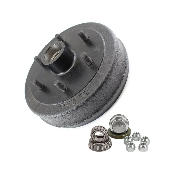 Sunrise Trailer 10" Brake Drum - Landcruiser 6 Stud, S/line - Ehd10lc6sl