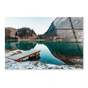 Mountain Lake Landscape  Print 100% Australian Made 50 x 40cm  (Acrylic)