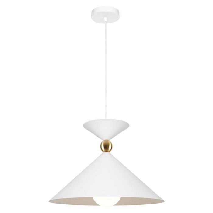 Cougar Lighting Krissy Pendant Light White Large