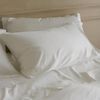 Bedding Co. 2pc 350TC Organic Bamboo Pillow Case Set White Queen
