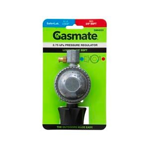 Gasmate 2.75 kPa Pressure Regulator - LCC27 to 3/8" BSPT