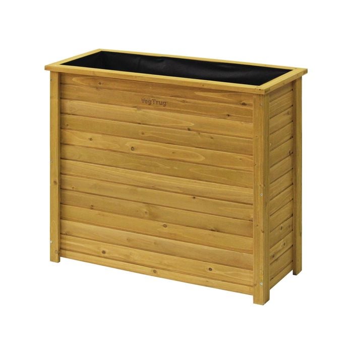 Vegtrug 940 x 380 x 820mm Wooden Raised Garden Bed
