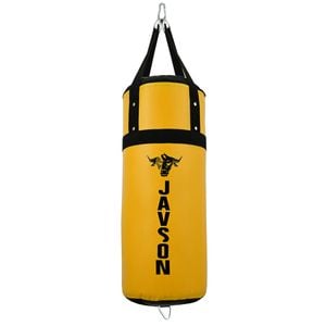 Javson Punching bag FILLED Boxing MMA 2.5 feet (76 cm) - Yellow / Black