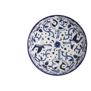 Tokyo Design Ramen Bowl Maizuru Blue Porcelain Microwave Dishwasher 20x7cm