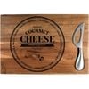 Peer Sorensen Acacia Wood 30cm Rectangle Cheese Board w/ Stainless Steel Knife