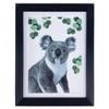 Frankie & Me Wooden Border 8x10'' Picture Frame Home/Office Photo Decor White