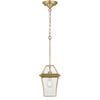 Telbix Brass Rye Pendant