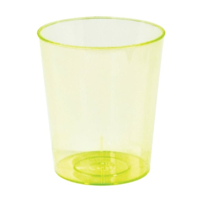 24x 20pc Partyware Reusable Jumbo Shot Glasses Set 60ml Neon Assorted