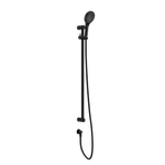 Nero 900mm Matte Black Mecca Care 25mm Grab Rail and Adjustable Shower Rail Set