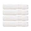 4PK Christy Sovereign Combed Cotton Bath Towel 650GSM Plush Soft White King