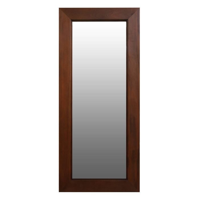Centrum Furniture Manhattan Solid Timber Frame Standing Mirror - Mahogany