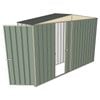 Build-a-Shed 3.0 x 0.8 x 2.3m Gable Single Hinged Side Door Shed - Green