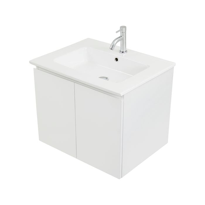 CIBO 600mm White Tonic Wall Hung Vanity