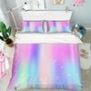 3D Pink Star 337 Bed Pillowcases Quilt King Size