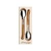 Laguiole Jean Neron Salad Server Set - Olive Wood