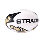 STRADIA Conquer Size 5 Rugby League Ball - Senior Club Trainer with 3D Pimple Grip