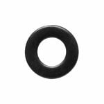 Pinnacle M6 Black Flat Washer - 12 Pack