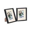 Nicola Spring 8" X 10" Black 3d Box Photo Frames - 4" X 6" Mount - Pack Of 2