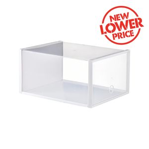 Inabox 36 x 27 x 18cm Clear Stackable Shoe Box